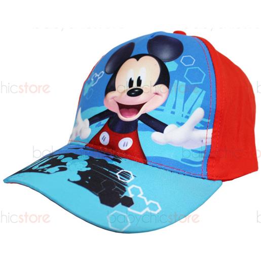 Regabilia cappellino con visiera mickey mouse - rosso