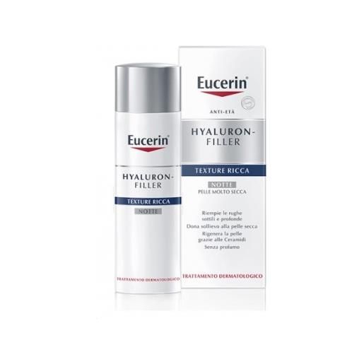 Eucerin hyaluron+filler texture ricca notte 50 ml eucerin