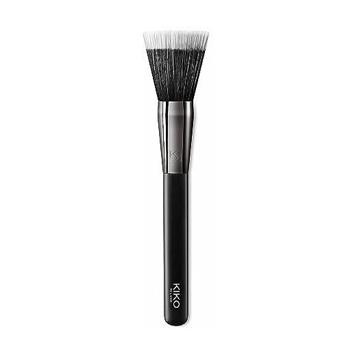 KIKO milano face 04 stippling foundation brush | pennello tondo per fondotinta liquidi o in crema, fibre sintetiche