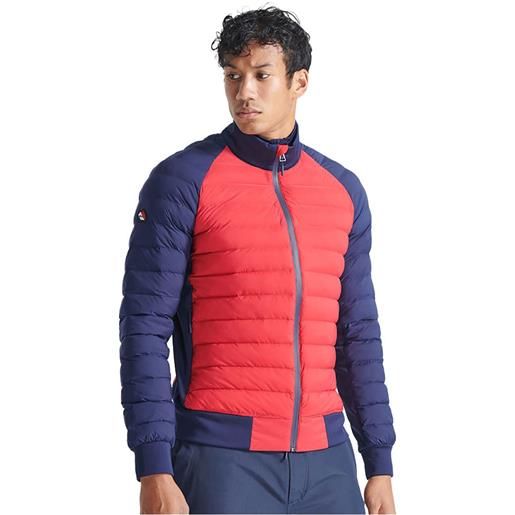 Superdry motion hybrid jacket rosso l uomo