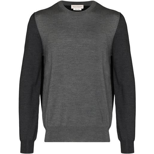 Alexander McQueen maglione girocollo - grigio