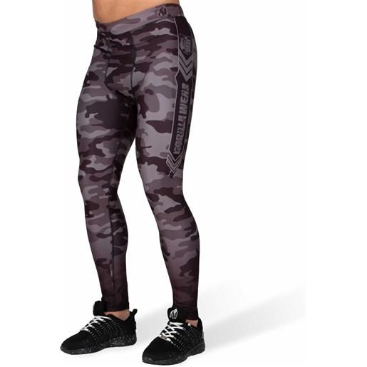 Gorilla Wear franklin men's tights nero grigio. 