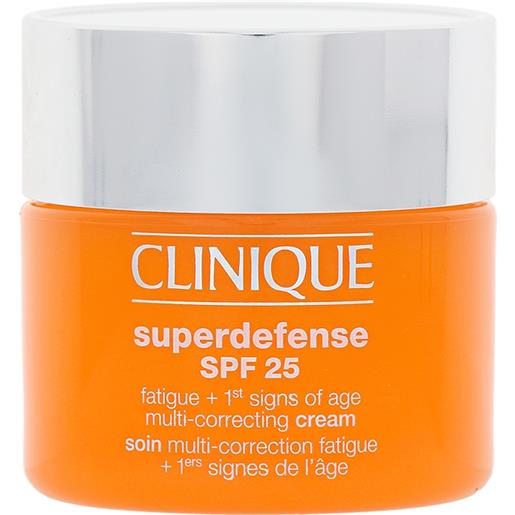 CLINIQUE superdefence spf25 multi-correcting pelle normale oleosa anti-età 50 ml