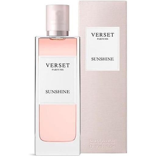 Verset sunshine eau de parfum 50 ml