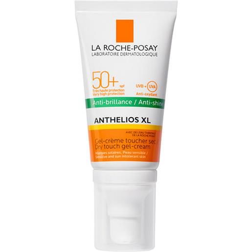 La Roche-Posay anthelios gel crema solare viso xl tocco secco con profumo anti-lucidità spf50+ 50 ml