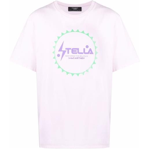 Stella McCartney t-shirt con stampa - rosa