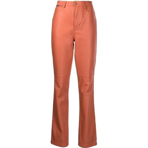 Proenza Schouler White Label pantaloni dritti - arancione