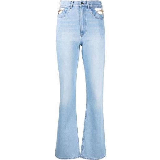 Seen Users jeans svasati a vita alta - blu