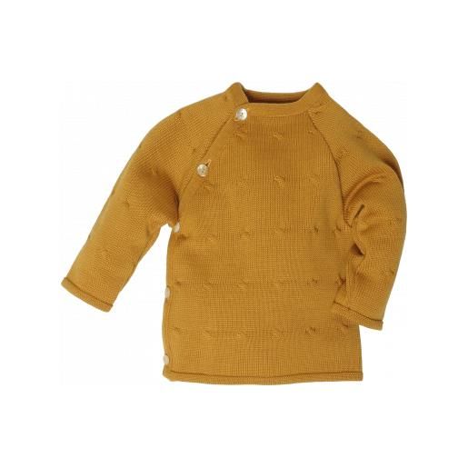 Reiff pullover baby in lana merino -col. Curcuma