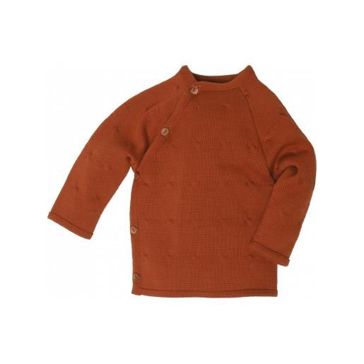 Reiff pullover baby in lana merino -col. Terracotta