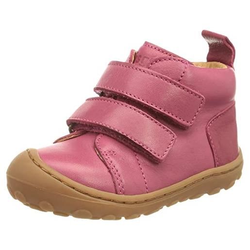 Bisgaard walter velcro, scarpa per neonati unisex-bambini, rosa, 20 eu