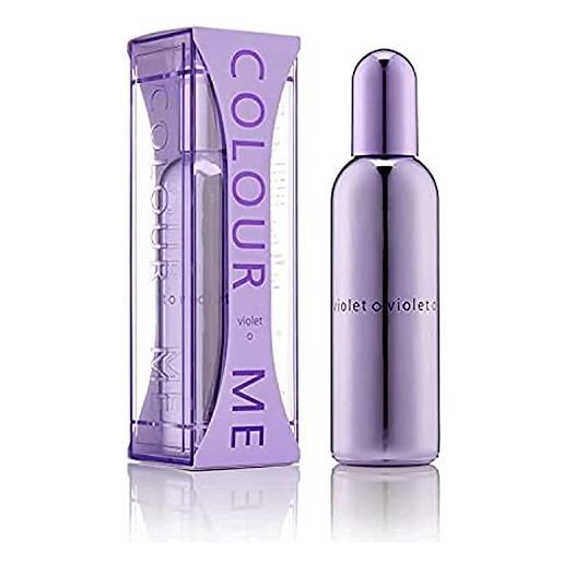 Colour me violet - fragrance for women - 100ml eau de parfum, by milton-lloyd