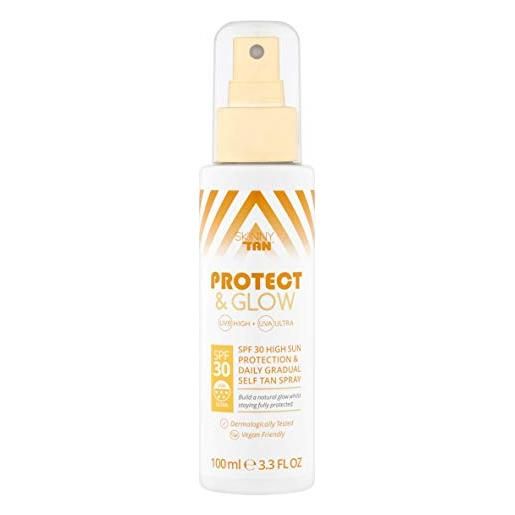 Skinny Tan protect & glow latte spray spf 30, 100 ml