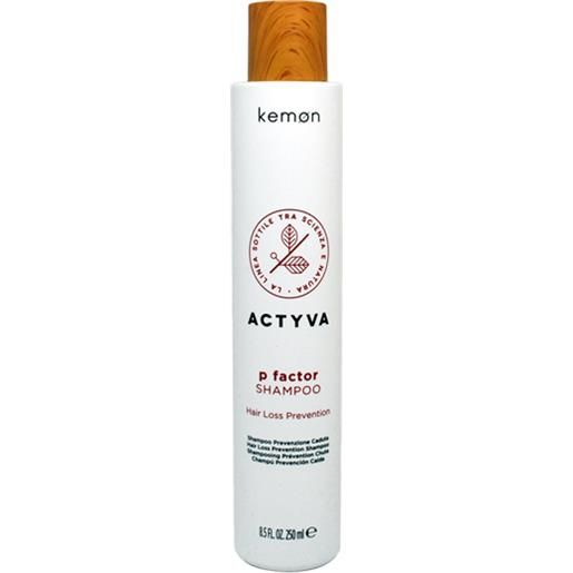 Kemon actyva p factor shampoo 250 ml
