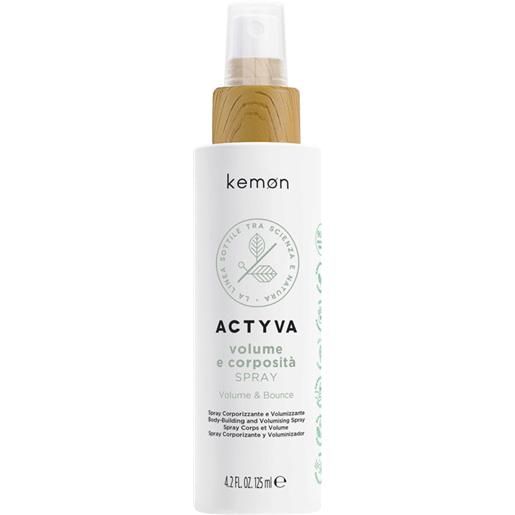 Kemon actyva volume e corposità spray 125 ml