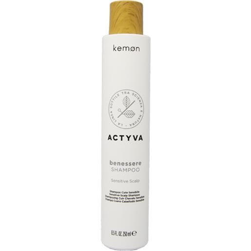 Kemon actyva benessere shampoo 250 ml