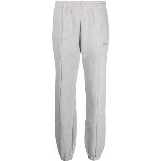 VETEMENTS pantaloni sportivi con logo - grigio