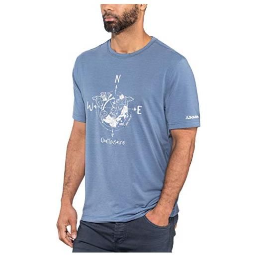 Schöffel perth1, t-shirt uomo, blue horizon, 46