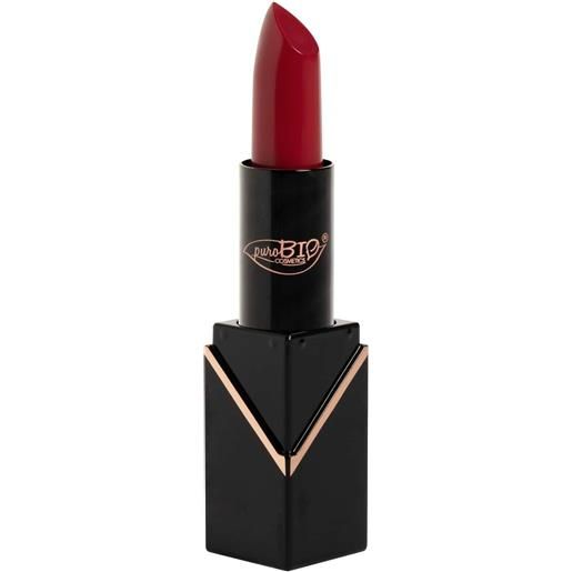 puroBIO lipstick creamy-matte rossetto 103 rosso fragola