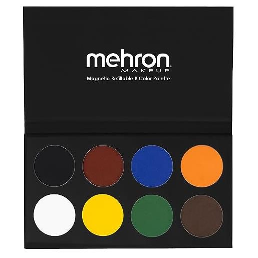 Mehron paradise makeup aq - 8 color palette - basic