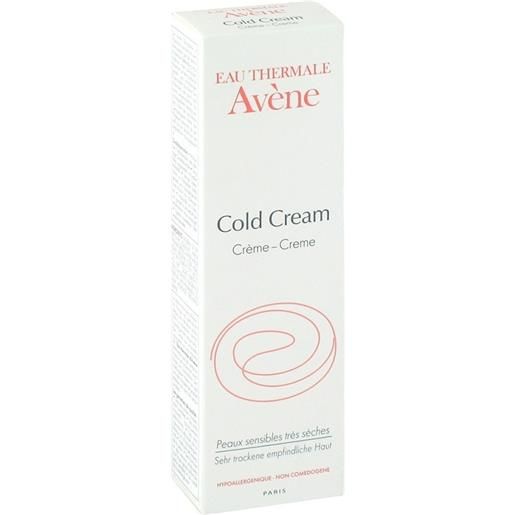 Avene linea cold cream crema lenitiva idratante delicata viso e corpo 100 ml