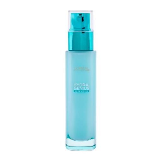 L'Oréal Paris hydra genius the liquid care dry & sensitive skin gel idratante con aloe vera 70 ml per donna
