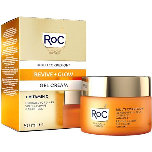 ROC OPCO LLC roc - multi correxion revive + glow crema viso gel illuminante 50ml