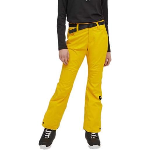 O´neill star slim pants giallo m donna