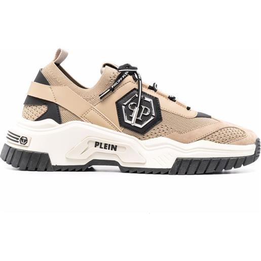 Philipp Plein sneakers predator vegan - marrone
