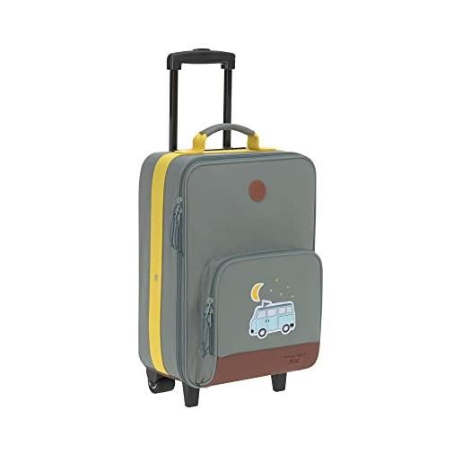 Lässig valigetta da viaggio per bambini con asta telescopica e ruote per bagaglio a mano/trolley per bambini adventure bus