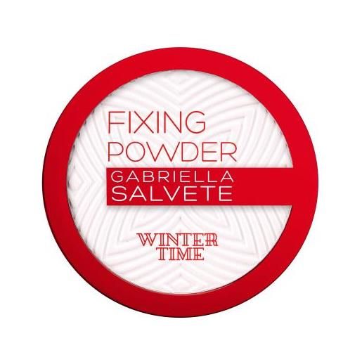 Gabriella Salvete winter time fixing powder polvere di fissaggio trasparente 9 g tonalità transparent