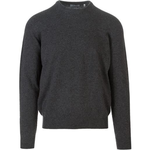 RIVIERA CASHMERE | maglione 800g girocollo grigio