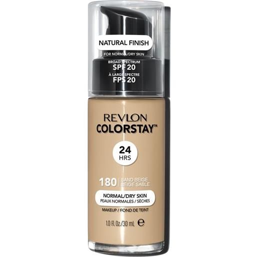 Revlon colorstay makeup for normal/dry skin spf 20 - fondotinta pelli normali/secche 180 - sand beige