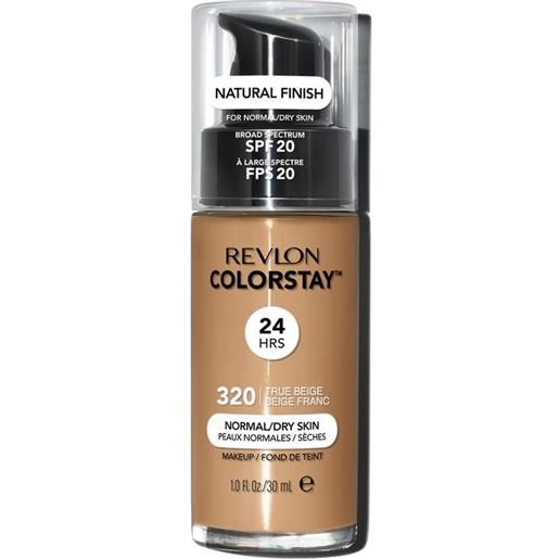 Revlon colorstay makeup for normal/dry skin spf 20 - fondotinta pelli normali/secche 320 - true beige