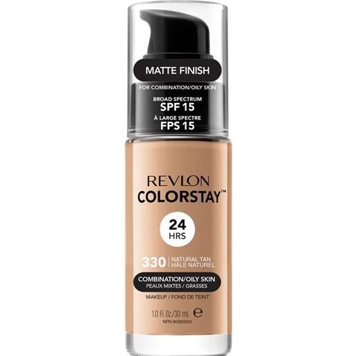 Revlon colorstay makeup for combination/oily skin spf 15 330 - natural tan