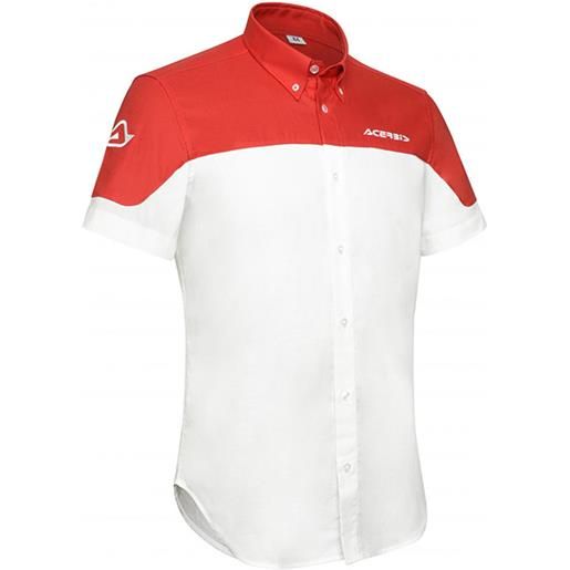 Acerbis shirt team bianco rosso