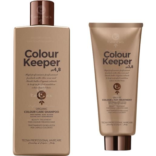 Tecna colour keeper colour care shampoo 250 ml + treatment 200 ml