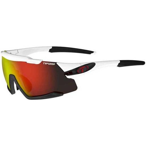 Tifosi aethon clarion interchangeable sunglasses bianco clarion red/cat3 + ac red/cat2 + clear/cat0