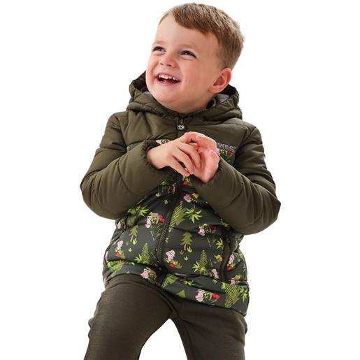 REGATTA boys peppa padded jacket giacca outdoor bambino
