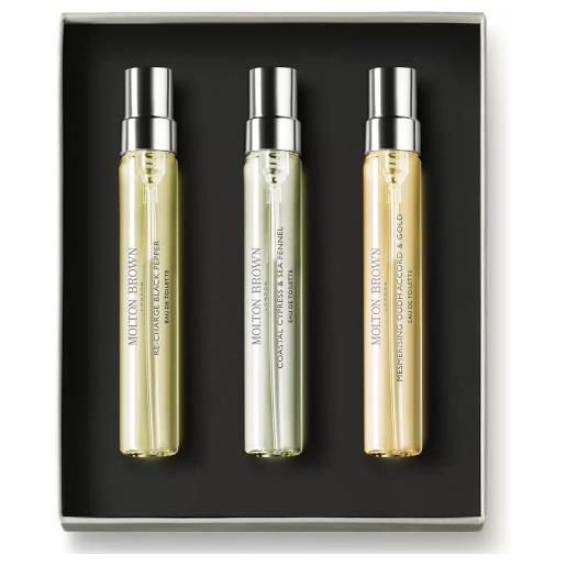 Molton Brown wood & aromatic fragrance discovery set 3 x 7,5 ml