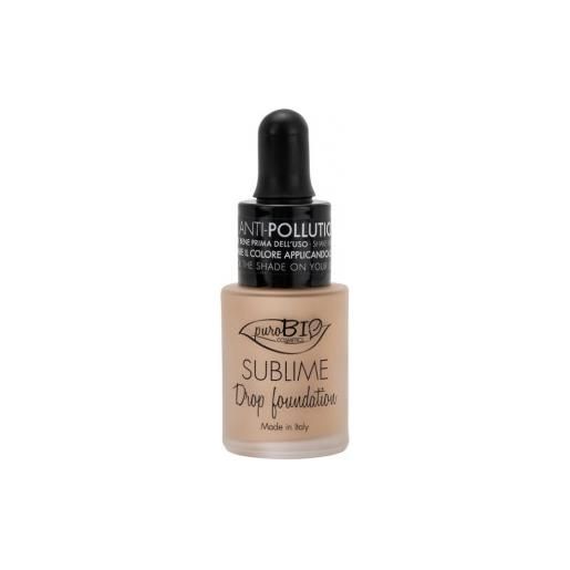 Purobio cosmetics sublime drop foundation 3 y fondotinta 15 ml
