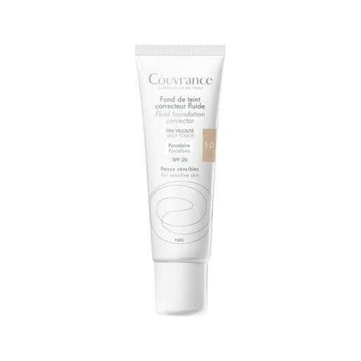 Avene couvrance fondotinta correttore fluido 1.0 porcellana 30ml Avene