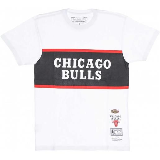 MITCHELL & NESS t-shirt block chicago bulls