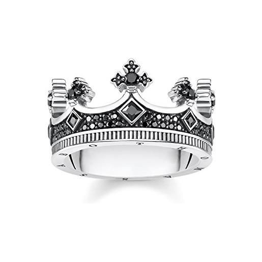 Thomas sabo anello a corona in argento sterling 9208-643-11
