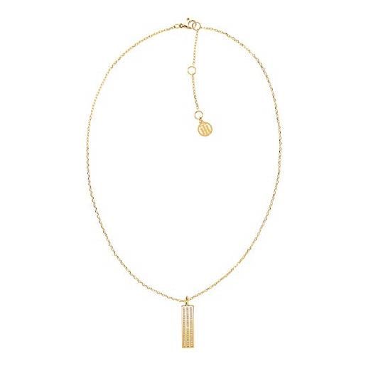 Tommy Hilfiger jewelry collana da donna in acciaio inossidabile con cristalli - 2780420