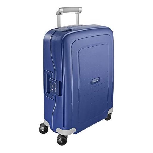Samsonite s'cure - spinner s valigia a mano, 55 cm, 34 l, blu (dark blue)