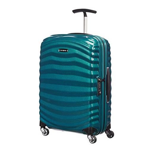 Samsonite lite-shock spinner s bagaglio a mano, 55 cm, 36 l, blu (petrol blue)