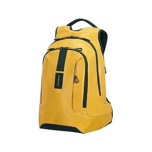 Samsonite paradiver light backpack, zaino unisex adulto, giallo (yellow), l 43 cm - 24 l
