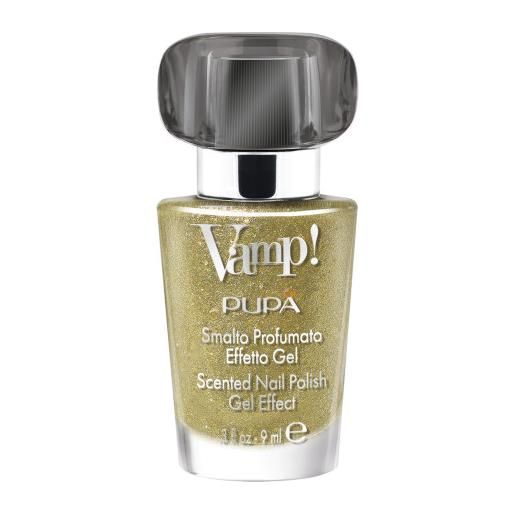 Pupa vamp!Smalto profumato effetto gel sparkling edition* n. 307 platinum silver