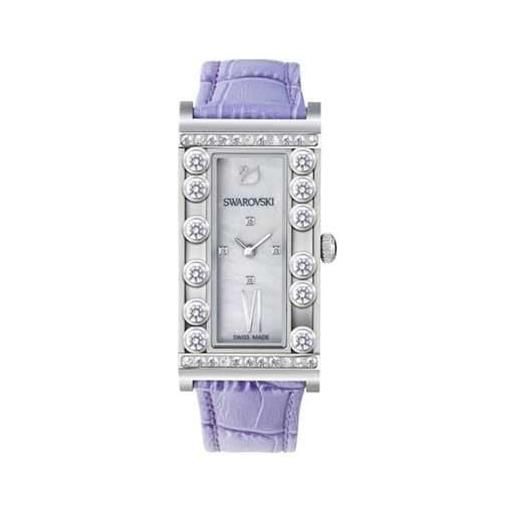 Swarovski orologio Swarovski lovely crystals square da donna in acciaio mod. 5096684